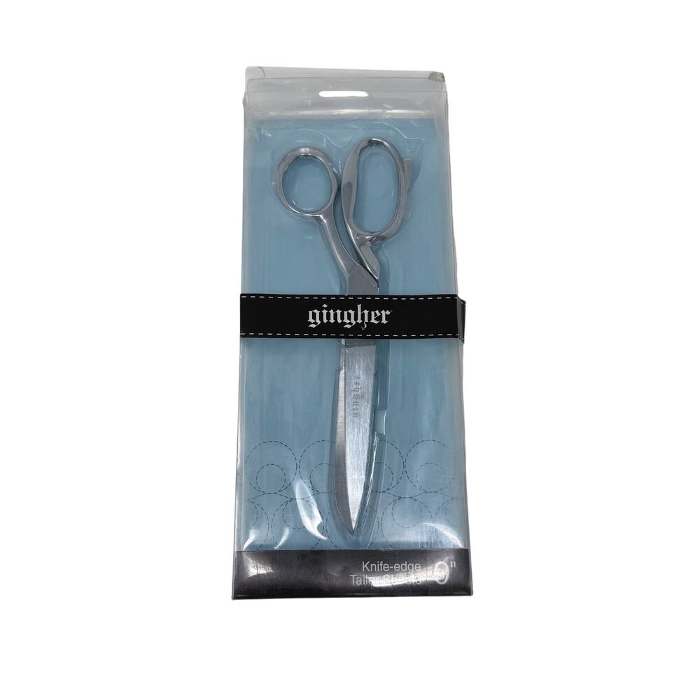 Gingher Knife-Edge 9" Dressmaker Shears Tailor Blades Scissors Right Draper